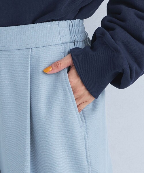 green label relaxing（グリーンレーベルリラクシング）の「［size SHORT/TALLあり］オルマイ ウラキモウ テーパード パンツ（その他パンツ・レディース・ブラック/ライトブルー/オフホワイト/ブラウン/モカ/その他1/ベージュ・SHORT/34/36/38/40/42/TALL/44）」の17枚目の写真