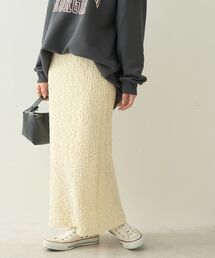 【WEB限定・小柄女性向け】フクレジャガードタイトスカート