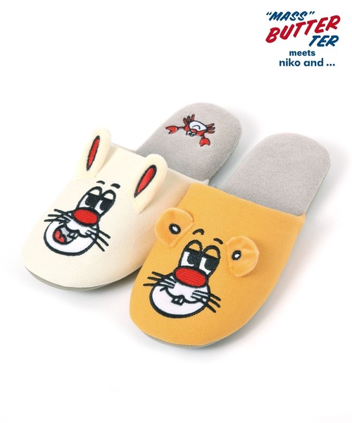 パペットスンスン ニコアンド フェイスR シューズ スリッパ2点