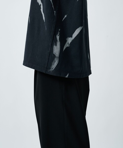 needles studious 別注　クルーネック　Tシャツ　ブラック　L needles studious 別注 クルーネック Tシャツ ブラック L