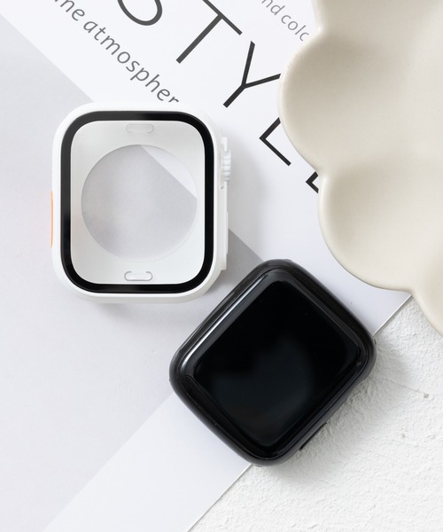 emonique(エモニーク)の「スマートウォッチケース Apple Watch ケース【41/45mm対応】(デジタル腕時計・レディース・ピンク/ホワイト/プラチナム/クリア/シルバー/グレー/ブラック・41/45)」の12枚目の写真