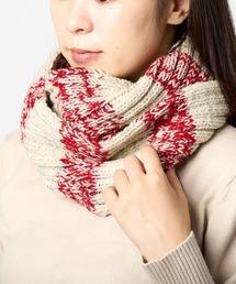 salle de bal | ボーダー ニット スヌード(ストール/ショール)