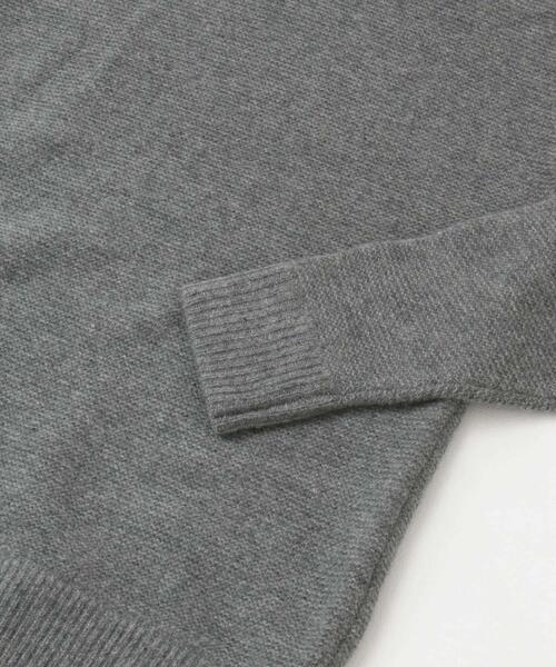 URBAN RESEARCH ROSSO MEN（アーバンリサーチロッソメン）の「『XLサイズあり』ハミルトンウールガーター編みモックネックプルオーバー（ニット/セーター・メンズ・ライトブラウン/グレー/ブラック/グレー系その他/グリーン・SMALL/MEDIUM/LARGE/X-LARGE）」の15枚目の写真