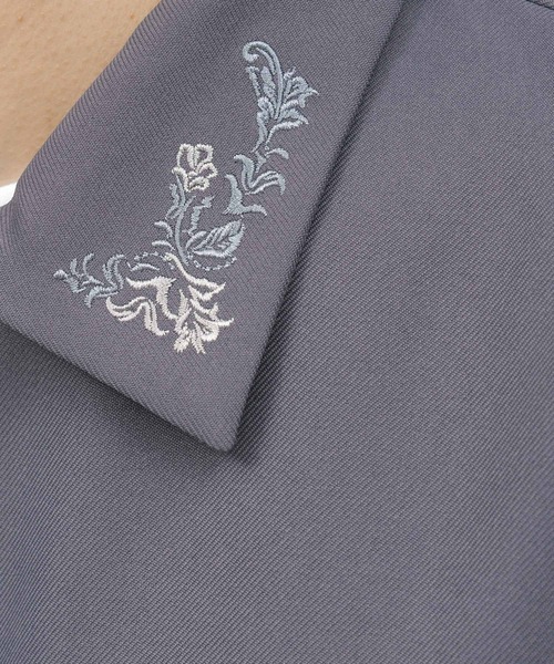 LAKOLE（ラコレ）の「襟刺繍ZIPブルゾン / 144403（ブルゾン）」 - WEAR