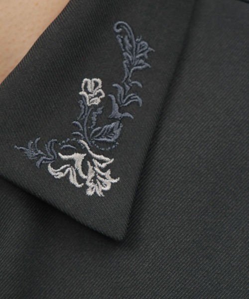 LAKOLE(ラコレ)の「襟刺繍ZIPブルゾン / 144403(ブルゾン・メンズ・ブラック/チャコール/ブラウン・LARGE/MEDIUM)」の17枚目の写真