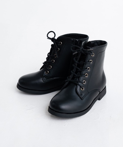 【セール】【POMPKINS/ポプキンズ】レースアップブーツ（19-21cm）（ブーツ）｜POMPKINS（ポプキンズ）