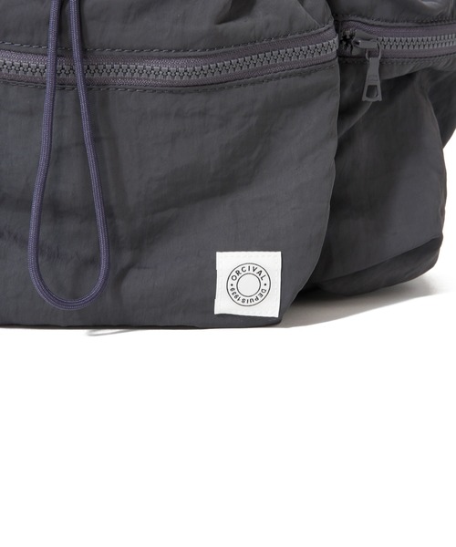 AMERICAN RAG CIE(アメリカンラグシー)の「ORCIVAL ADC_GATHERED BACKPACK(バックパック/リュック・レディース・グレー/ブラック・FREE)」の6枚目の写真