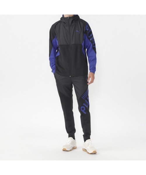 PUMA(プーマ)の「プーマ PUMA ELEVATED TRAINING ニットジャケット(ジャージ・メンズ・ブラック/グレー/ホワイト・S/M/L/LL/3L)」の6枚目の写真