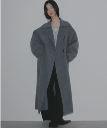 A part by | カシープ3WAYスタンドロングコート(ステンカラーコート)