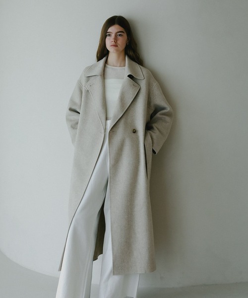 ヘリンボーン モヘヤ コート アパートバイ apart by lowrys ヘリンボーン モヘヤ コート アパートバイ apart by lowrys
