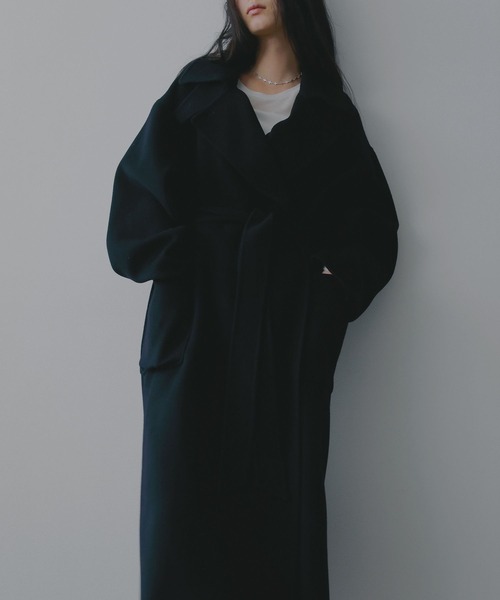 カシープ3WAYスタンドロングコート（ステンカラーコート）｜A part by