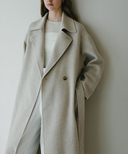 apart by lowrys ロングベストコート　ベージュ　キャメル apart by lowrys ロングベストコートベージュキャメル