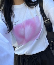 ハートグラデーションロンT/長袖Tシャツ