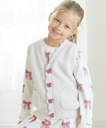 gelato pique | 【KIDS】リボンジャガードベスト(ルームウェア/パジャマ)