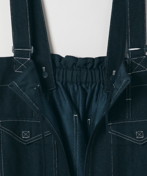 niko and...（ニコアンド）の「[MODE NORM CORE]ツイルポケポケナロースカート（スカート・レディース・ブラウン/ネイビー/ブラック・MEDIUM/LARGE）」の20枚目の写真