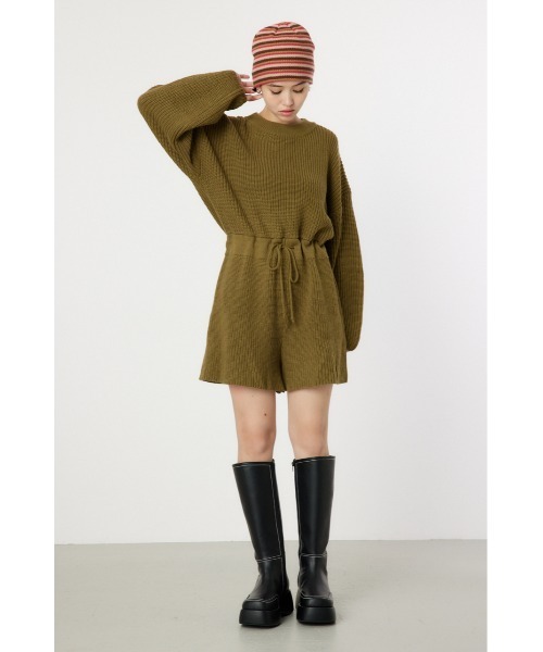 ニットロンパース（つなぎ/オールインワン）｜RODEO CROWNS WIDE BOWL