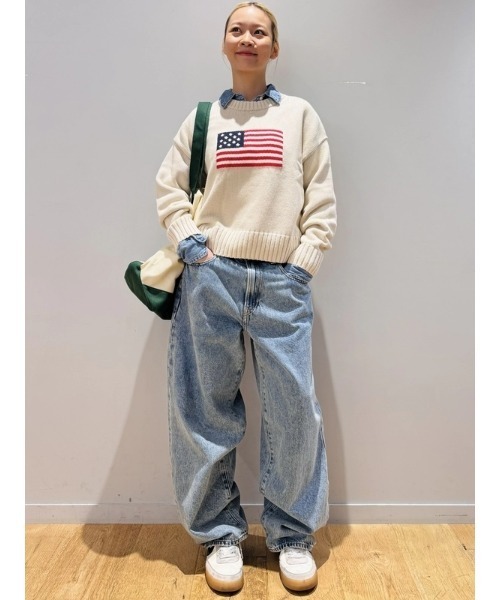 セール】スーパーバギーデニム（デニムパンツ）｜GAP（ギャップ