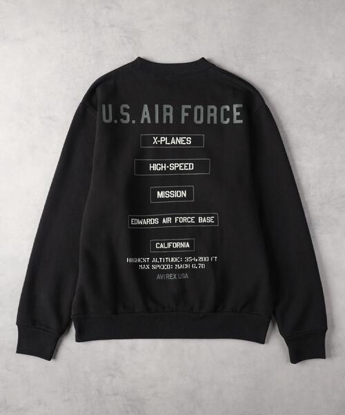 AVIREX(アヴィレックス)の「AVIREX(アビレックス)【メンズ】US Air Force ロゴスウェット(スウェット・メンズ・ブラック/オリーブ/グレー・M/L/XL)」の20枚目の写真