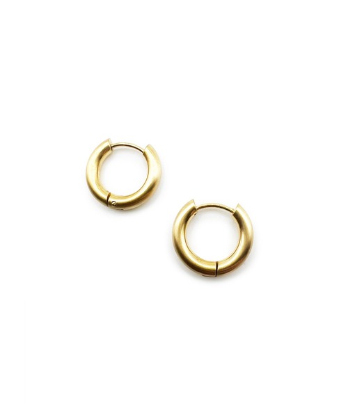 Import & Select(インポートアンドセレクト)の「KISHOKACHI 希少価値 リングタイプクリッカーピアス 内径10mm(ピアス(両耳用)・メンズ・シルバー/ゴールド・FREE)」の1枚目の写真