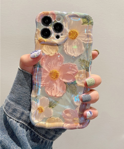 Fun & Daily(ファンアンドデイリー)の「Art Flower iPhone Case 14 / 15 / 16 / 17 / Plus / Pro / Pro Max / Air アイフォンケース(スマホケース/カバー・レディース・マルチ/パープル・iPhone 16 Pro Max/iPhone 16 Pro/iPhone 16 Plus/iPhone 16/iPhone 15 Pro Max/iPhone 15 Pro/iPhone 15 Plus/iPhone 15/iPhone 14/iPhone 14 Plus/iPhone 14 Pro/iPhone 14 Pro Max/iPhone 17/iPhone 17 Pro/iPhone 17 Pro Max/iPhone Air)」の10枚目の写真