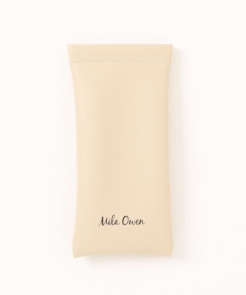 Mila Owen（ミラオーウェン）の「太セルフレームダテメガネ（メガネ・レディース・ブラウン/ブラック・FREE）」の13枚目の写真