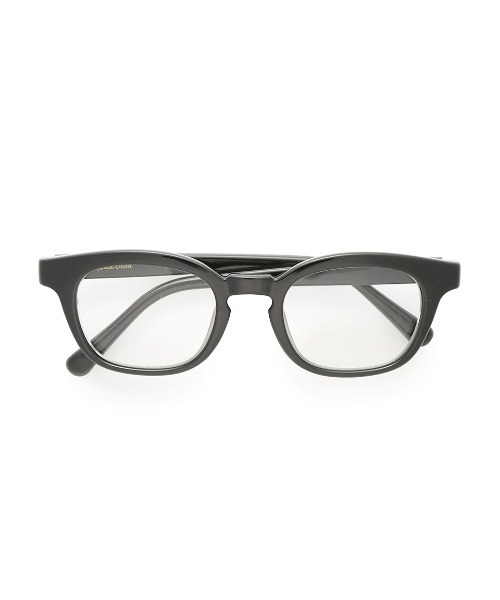 Mila Owen（ミラオーウェン）の「太セルフレームダテメガネ（メガネ・レディース・ブラウン/ブラック・FREE）」の2枚目の写真