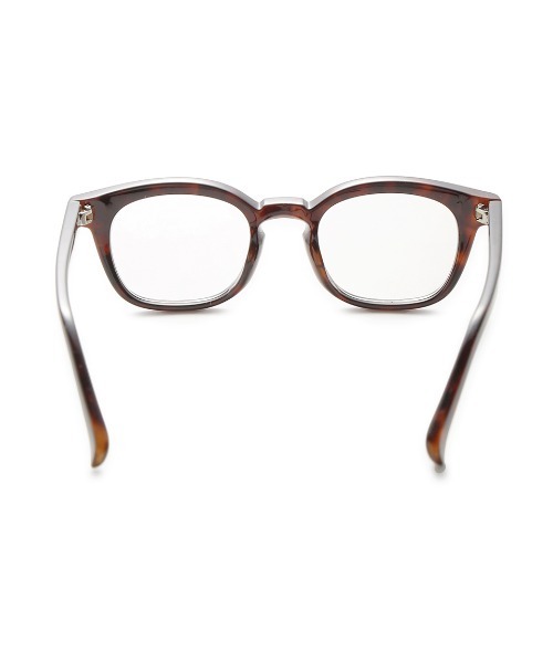 Mila Owen（ミラオーウェン）の「太セルフレームダテメガネ（メガネ・レディース・ブラウン/ブラック・FREE）」の6枚目の写真