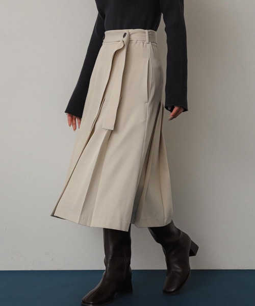 セール】プリーツミディスカート（スカート）｜SENSE OF PLACE by