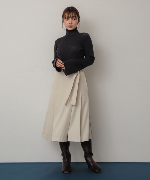 セール】プリーツミディスカート（スカート）｜SENSE OF PLACE by