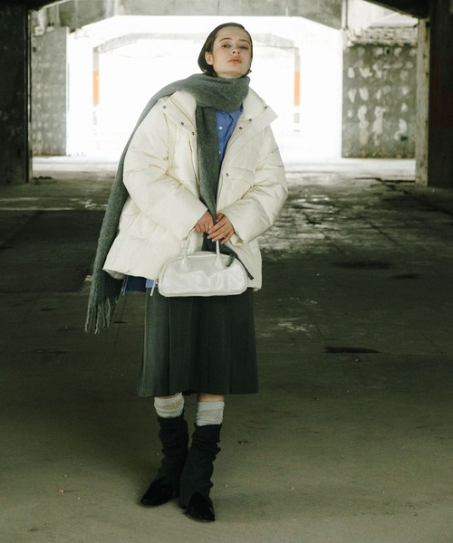 SENSE OF PLACE by URBAN RESEARCH（センスオブプレイスバイアーバンリサーチ）の「プリーツミディスカート（スカート・レディース・グレー/グレー系その他/ブラック・SMALL/MEDIUM）」の22枚目の写真