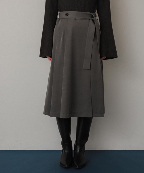 セール】プリーツミディスカート（スカート）｜SENSE OF PLACE by