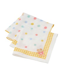 ガーゼハンカチ2枚組セット（その他ベビー用品）｜HOT BISCUITS