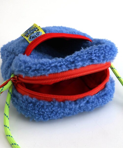 BREEZE（ブリーズ）の「ボアネックポーチ（ショルダーバッグ・キッズ・ブルー/オフホワイト/ブラック・FREE）」の11枚目の写真