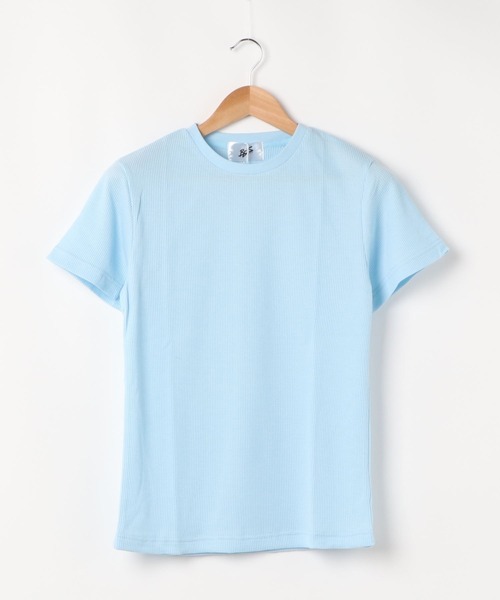 ARCHIVER(アーカイバ)の「サーマル半袖クルーネックTシャツ(Tシャツ/カットソー・メンズ・グレー/ネイビー/サックスブルー/カーキ/ブラック/ホワイト/ピンク・LARGE/X-LARGE/MEDIUM)」の15枚目の写真