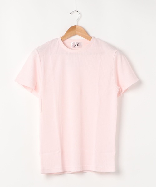 ARCHIVER(アーカイバ)の「サーマル半袖クルーネックTシャツ(Tシャツ/カットソー・メンズ・グレー/ネイビー/サックスブルー/カーキ/ブラック/ホワイト/ピンク・LARGE/X-LARGE/MEDIUM)」の16枚目の写真