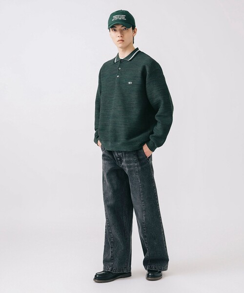 BEAMS HEART(ビームスハート)の「【2色展開】ブラスト シーム バギーデニムパンツ(デニムパンツ・メンズ・インディゴブルー/ブラック・SMALL/LARGE/MEDIUM)」の22枚目の写真