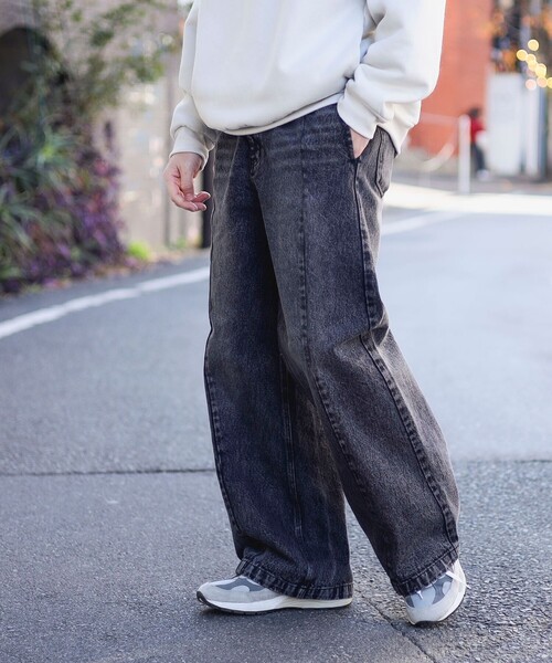 A PRESSE for everyone Vintage Baggy Denim Pants｜Yahoo