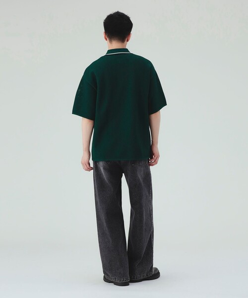 BEAMS HEART(ビームスハート)の「ブラスト シーム バギーデニムパンツ(デニムパンツ・メンズ・インディゴブルー/ブラック・SMALL/LARGE/MEDIUM)」の21枚目の写真