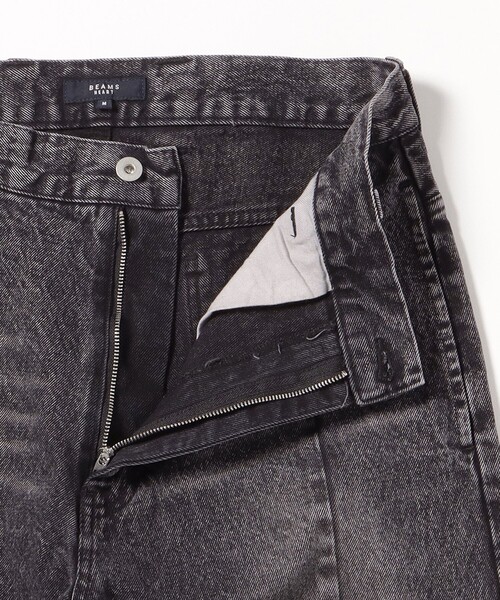 BEAMS HEART(ビームスハート)の「【2色展開】ブラスト シーム バギーデニムパンツ(デニムパンツ・メンズ・インディゴブルー/ブラック・SMALL/LARGE/MEDIUM)」の12枚目の写真