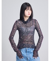 HELLO KITTY x little sunny bite tulle top