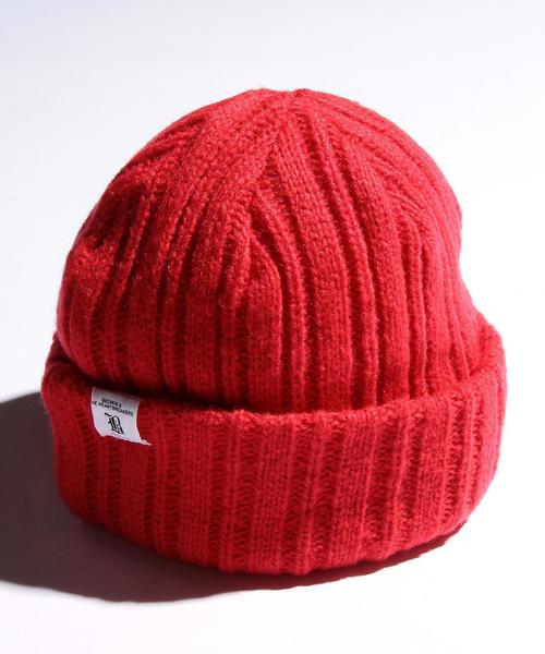 BEDWIN & THE HEARTBREAKERS（ベドウィン アンド ザ ハートブレイカーズ）の「＜BEDWIN＞ 38 CAP ROBERT/ニットキャップ □□（ニットキャップ/ビーニー・メンズ・オフホワイト/ブラック/レッド・0）」の6枚目の写真