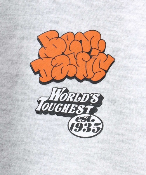 BEN DAVIS/ベンデイビス OVERLAP CREW/オーバーサイズ 裏起毛 ストリート バックプリント ロゴ ワンポイント スウェット トレーナー/レディース メンズ（スウェット）｜BEN DAVIS（ベンデイビス）