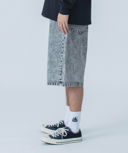 XLARGE(エクストララージ)の「OLD ENGLISH DENIM SHORTS(その他パンツ・メンズ・ブラック/ホワイト/インディゴブルー・36inch/34inch/32inch/30inch)」の6枚目の写真