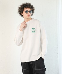 BAYFLOW | SNOWプリント長袖Ｔシャツ(Tシャツ/カットソー)