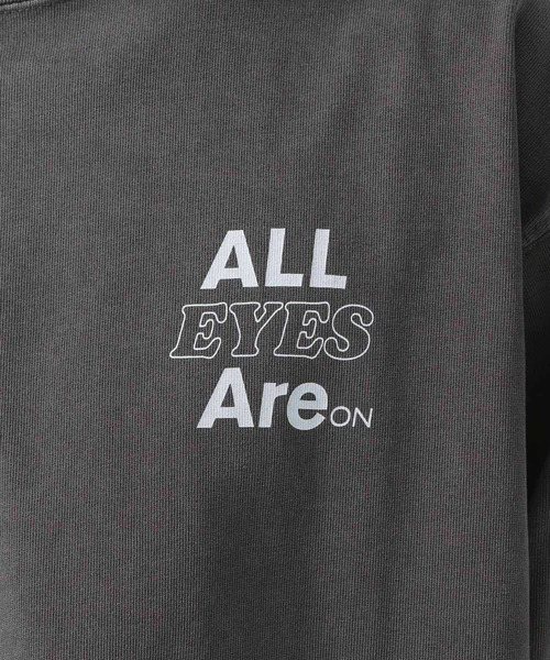 BAYFLOW（ベイフロー）の「SNOWプリント長袖Ｔシャツ（Tシャツ/カットソー・メンズ・イエロー/チャコール/グリーン/オフホワイト・LARGE/MEDIUM）」の16枚目の写真