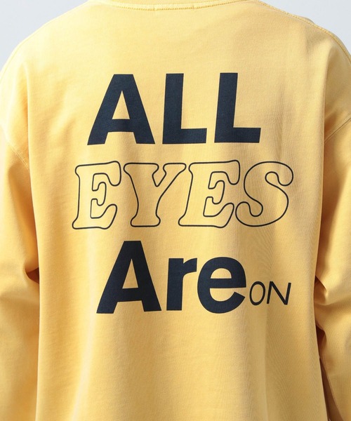 BAYFLOW（ベイフロー）の「SNOWプリント長袖Ｔシャツ（Tシャツ/カットソー・メンズ・イエロー/チャコール/グリーン/オフホワイト・LARGE/MEDIUM）」の10枚目の写真