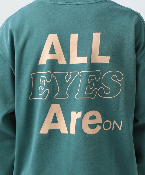 BAYFLOW（ベイフロー）の「SNOWプリント長袖Ｔシャツ（Tシャツ/カットソー・メンズ・イエロー/チャコール/グリーン/オフホワイト・LARGE/MEDIUM）」の12枚目の写真