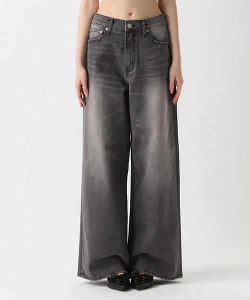 FOREVER 21（フォーエバー トゥエンティーワン）の「【2025SS】ワイドデニム（デニムパンツ・レディース・グレー/ブルー・SMALL/MEDIUM）」の18枚目の写真