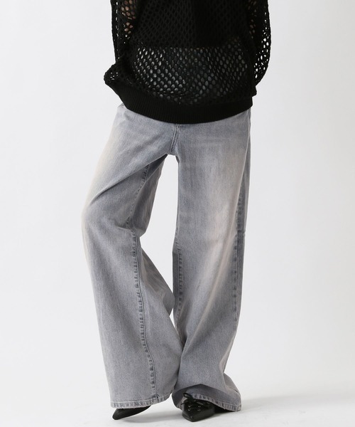 FOREVER 21（フォーエバー トゥエンティーワン）の「【2025SS】ワイドデニム（デニムパンツ・レディース・グレー/ブルー・SMALL/MEDIUM）」の21枚目の写真