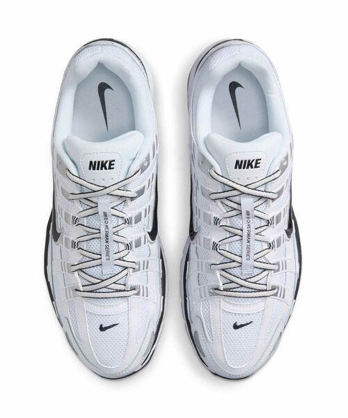 【NIKE】CD6404-107★男性用ランニングシューズ P-6000 ★White CD6404-107 Nike P-6000 White Metallic Silver Black Black